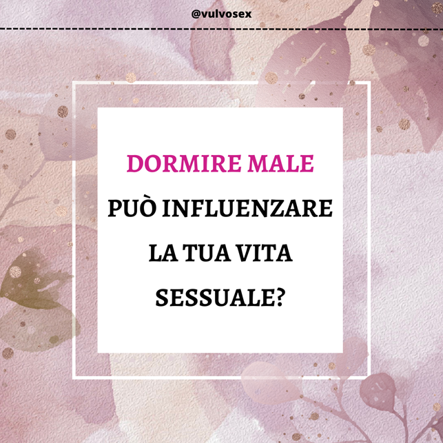 dormire male